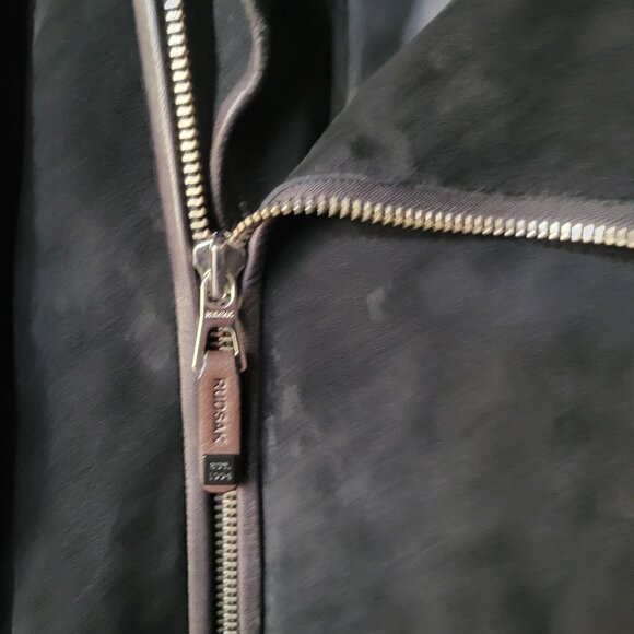 Rudsak Black Suede Moto Jacket - Picture 7 of 16